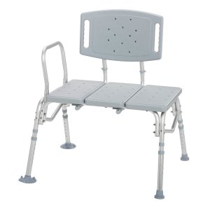 Drive Medical Bariatric Transfer Bench - Supports up to 500 lbs, Pack of 1, 12025KD-1